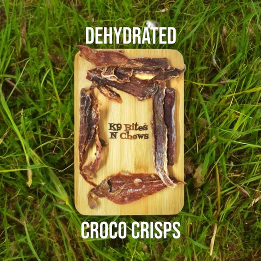 Dehydrated Crocodile Image Dog Treats