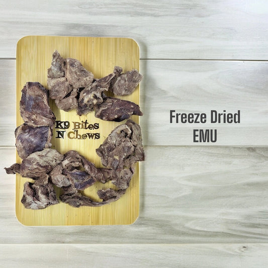 Aussie Emu Freeze Dried Dog Treats 80g