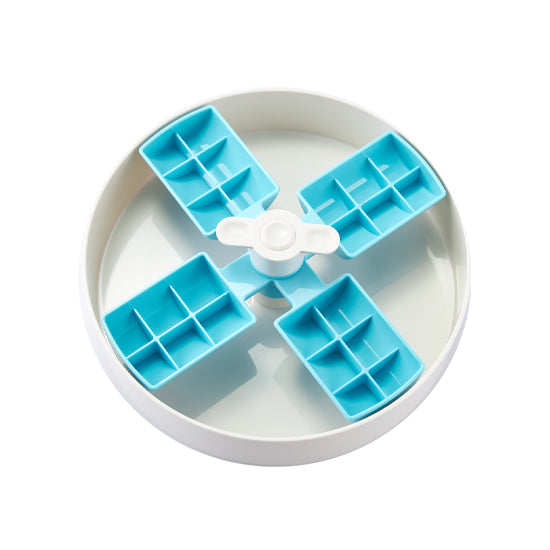 Pet Dreamhouse SPIN Interactive Slow Feeder for Cats & Dogs - Windmill