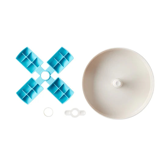 Pet Dreamhouse SPIN Interactive Slow Feeder for Cats & Dogs - Windmill