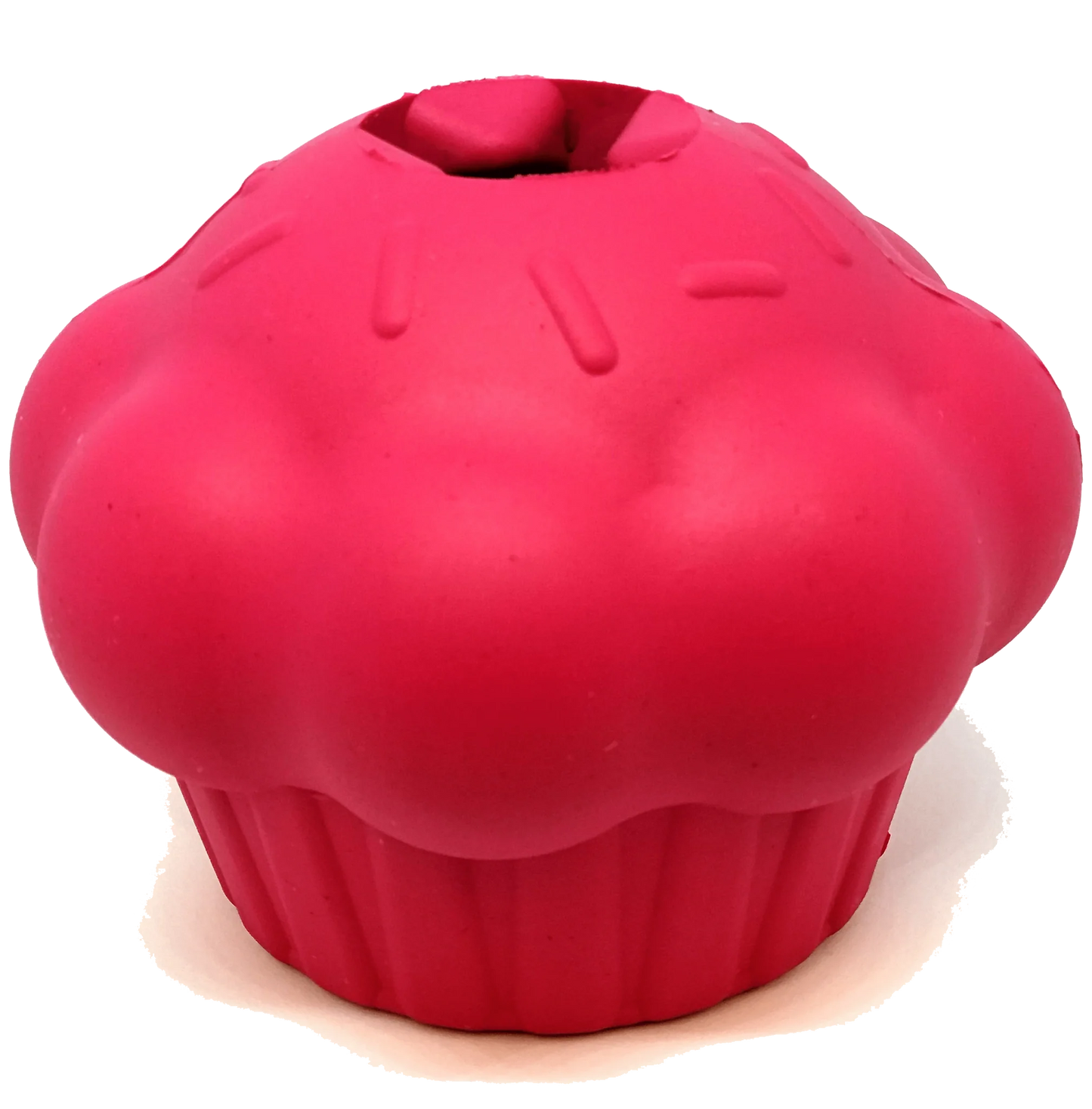 SodaPup Cupcake Durable Rubber Chew Toy & Treat Dispenser