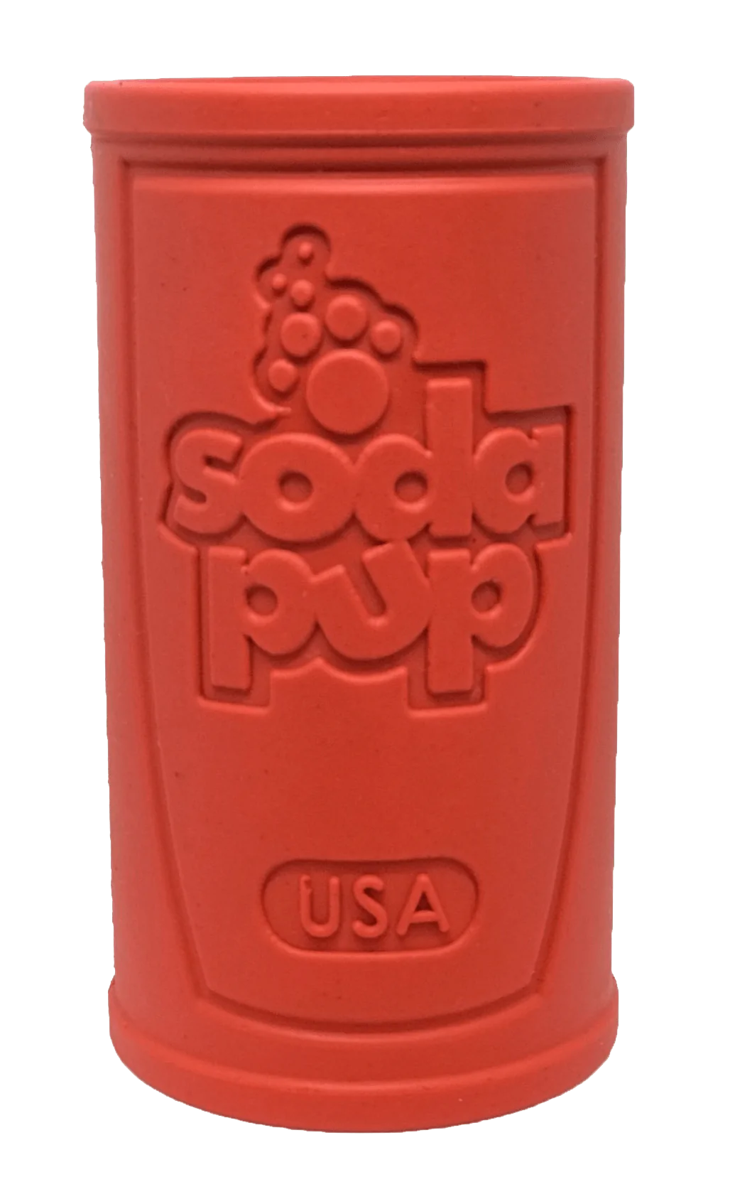 SodaPup Retro Soda Can Durable Rubber Chew Toy and Treat Dispenser