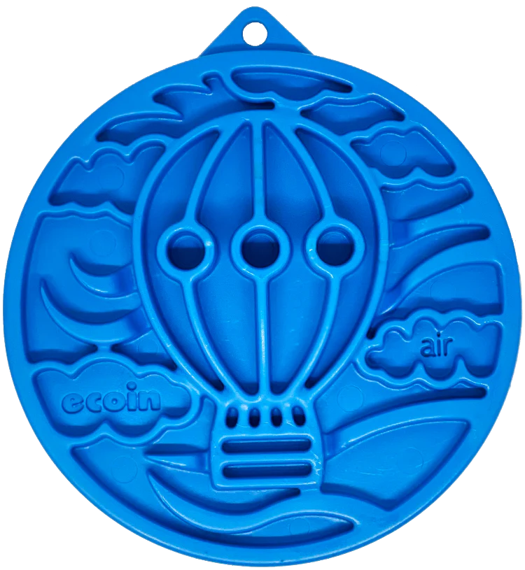 SodaPup NEW! "AIR" NYLON ECOIN DURABLE ENRICHMENT SNACKING COIN