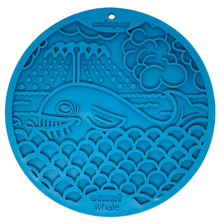 SodaPup eMat Whale Design Enrichment Mat with Suction Cups