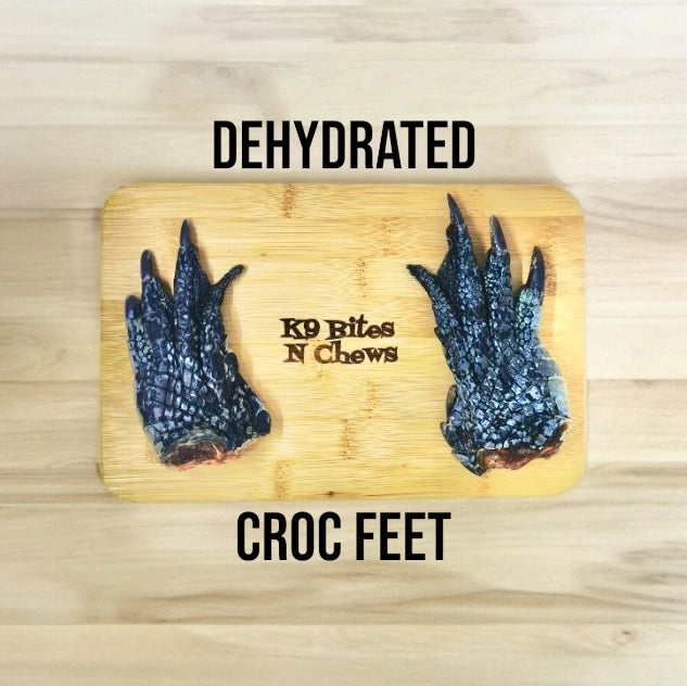 Croc Footsies - Dehydrated Crocodile Feet 100g