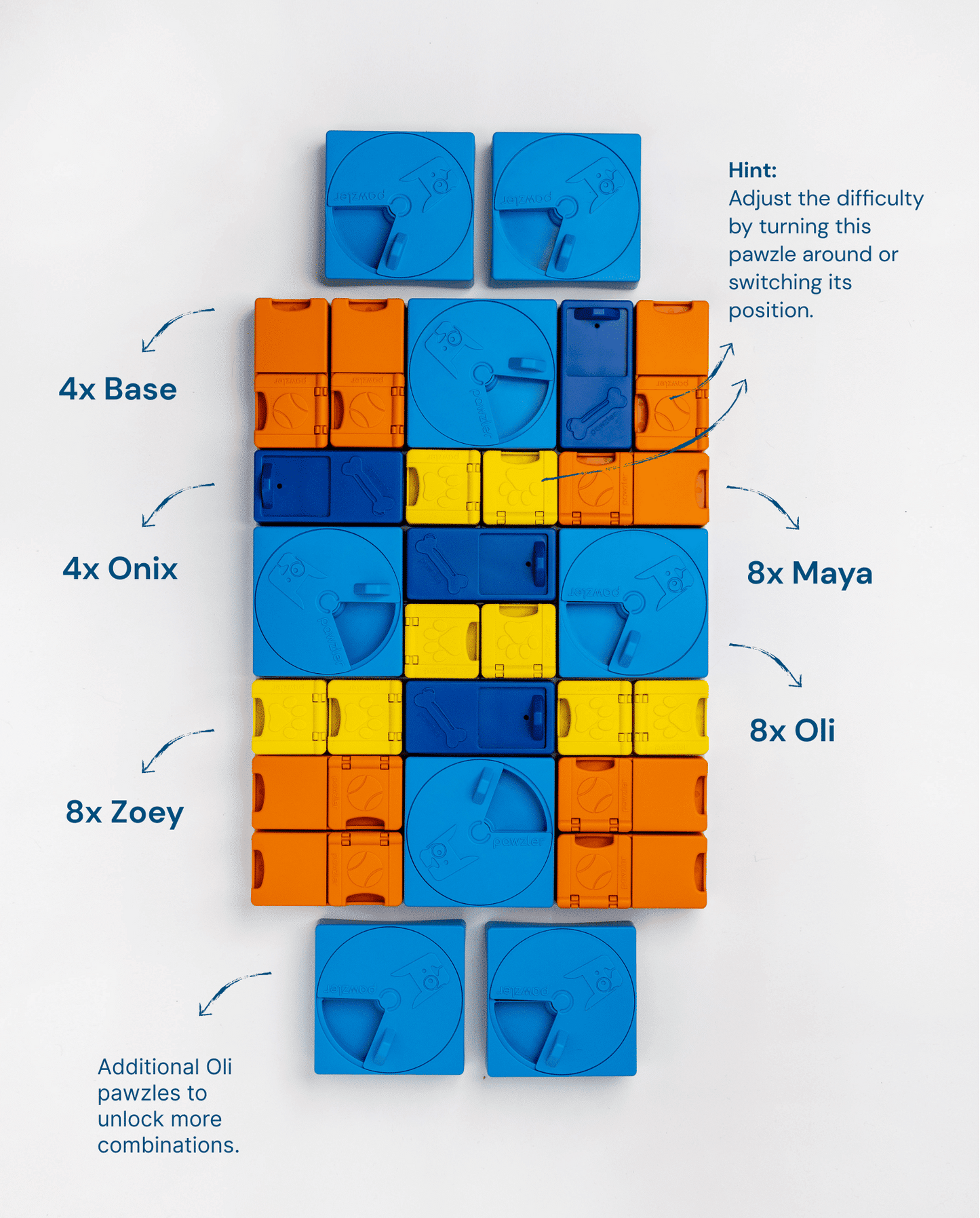 Pawzler Modular Dog Puzzles