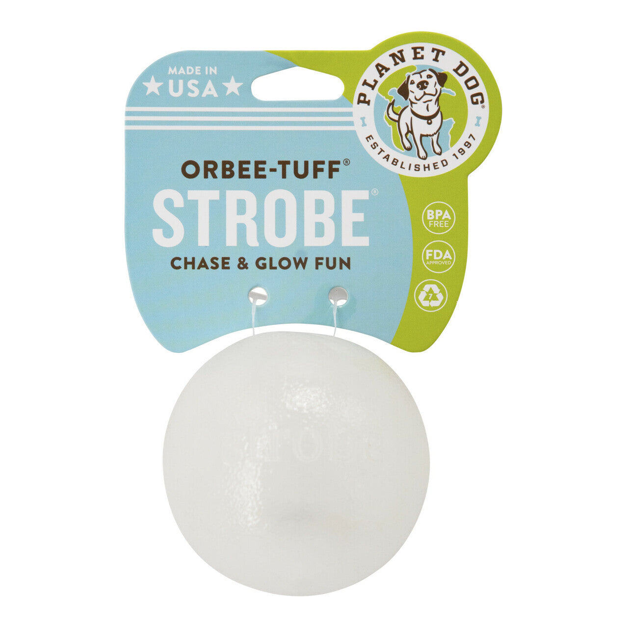 Orbee-Tuff Strobe Light Up Glow Ball