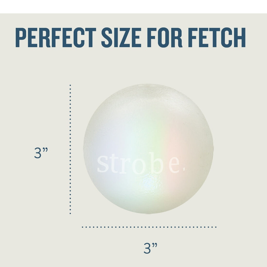 Light up fetch store ball